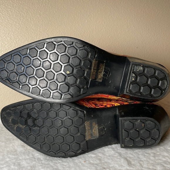 NATURE Breeze Cowboy Rain Boots Size 7 - Picture 13 of 13